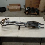 1972-1973 Honda CL350 Exhaust Complete. Fixed Price $399.99.