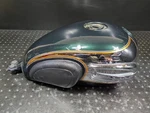 Genuine Kawasaki W650 Fuel Tank, Green, For Gasoline (1999 EJ650A). Fixed Price $750.00.