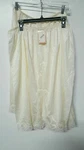 Ventura Two 25" Long Cream Half Slip Size 4X 34-44" Waist....irregular. Fixed Price $27.95.