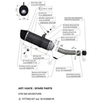 Set Leovince Band Including Exhaust System S0429 / S0430 S10394. Fixed Price $30.74.