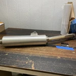 Suzuki GSX1300R Hayabusa Right Side Exhaust Muffler 14310-24F00-H01. Fixed Price $149.99.