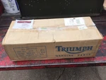 Nos Oe Nib Triumph Sprint St Muffler Silencer A9608029 2204760. Fixed Price $297.44.