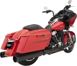 Khrome Werks 4-1/2" Hp-plus Slip-on Mufflers Black With Klassic Touring. Fixed Price $905.17.