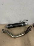 02-03 Yamaha Yzf R1 High Mount Exhaust Pipe Muffler Slip On Can Silencer #0159. Fixed Price $199.99.