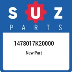 14780-17K20-000 Suzuki Cover Comp,muffler 1478017K20000, New Genuine Oem Part. Fixed Price $225.54.