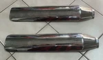 2 Harley-davidson Muffler Heat Shields 14.5" Long Fit 80376-00. Fixed Price $35.00.