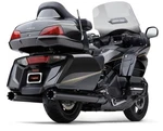 Cobra 4" Dual Cut Tip Slip-on Mufflers Black #1219B Honda Goldwing. Fixed Price $851.54.