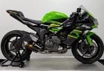 Graves Kawasaki ZX-6R Full Link Titanium / Carbon Works Exhaust 2009-2026. Fixed Price $2399.00.