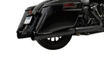 Bassani Straight Can Dual Slip-on Mufflers Black #1F745B Harley Davidson. Fixed Price $799.95.