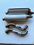 Ducati Monster S4R 2006 Standard Exhaust Vertical/horizontal Pipes. Fixed Price $226.54.