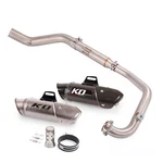 Black Muffler Exhaust Front Pipe Full System For Cf-moto 300NK 300SR 300SS 250SR. Fixed Price $135.12.