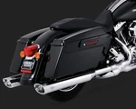 Vance Hines Monster Oval Slip-on Mufflers Harley Touring Flh Bagger 1995-2016. Fixed Price $799.00.