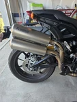 Indian Akrapovic Ftr 1200 High Mount Exhaust Slip-on Mufflers 2883519. Fixed Price $750.00.