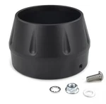 New T/o Bassani Road Rage Long Megaphone Exhaust Muffler Black End Caps W/1" Lip. Fixed Price $99.99.