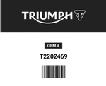 New Triumph Trophy Silencer, Bolted Assy T2202469. Fixed Price $700.00.
