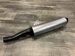 Kawasaki 1990-1993 ZX600 ZX6D Ninja Oem Left Muffler Exhaust Slip On Pipe #45A *. Fixed Price $89.99.