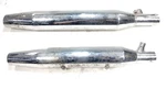 1987 Harley Sportster Xl 883 1200 Front Rear Exhaust Muffler Pipes Pair. Fixed Price $70.25.