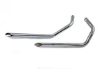 Wyatt Gatling Exhaust Drag Pipe Set Slash Cut Ends For Harley-davidson. Fixed Price $181.99.