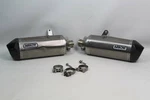Triumph Speed Triple 1050 Rs 18-20 Arrow Slipon Exhaust Cans Muffler Pipes. Fixed Price $324.99.