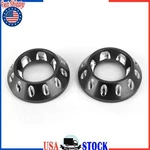 Cnc Exhaust Bottom End Caps Black Fit For Ducati Scrambler 1100 Sport Special H0. Fixed Price $70.16.