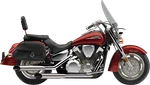 Cobra 1179SC Blvd Slashcut Slip-on Chrome Exhaust For Honda Vtx 1300 R/s/t. Fixed Price $573.14.