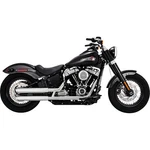 Vance & Hines 1801-1521 16376 3" Twin Slash Slip-on Mufflers Chrome. Fixed Price $749.95.