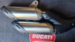 Ducati Monster 937 Exhaust Cans 57315072C - New (removed Pdi). Fixed Price $148.62.
