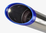 Voodoo Shorty Exhaust 2006-2020 Yamaha YZF-R6 Polished With Blue Accent Ring. Fixed Price $333.99.