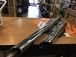 Hard-krome Double Slip-on Mufflers #84-2015. Fixed Price $220.00.
