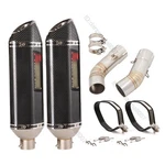 For Ducati 848 1098 1198 Exhaust System Mid Link Pipe Slip On Tail Muffler Tips. Fixed Price $181.97.