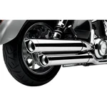 Cobra Scalloped Tip Mufflers - Chrome VN1700 4225. Fixed Price $672.07.