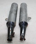 94-09 Kawasaki Ninja 500R EX500D Exhaust Pipe Muffler Slip On Can Silencers. Fixed Price $28.50.