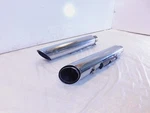 Harley Dyna Street Bob Fxdb Pair Vance & Hines Chrome Exhaust Pipe Mufflers. Fixed Price $299.95.