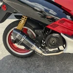 Motorcycle Exhaust Muffler For GY6 Engine 125CC 150CC Scooter Moped With Baffle. Fixed Price $73.59.