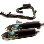 Bill's Pipes RE-13 Series Black Out Complete Dual Exhaust Muffler /. Fixed Price $1029.99.
