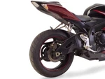 Open Box Hotbodies Megaphone Exhaust Slip-on (w/ Baffle) Black. Fixed Price $224.96.