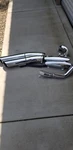 2012 Yamaha Raider 1900 Oem Stock Exhaust Pipes Mufflers Chrome. Fixed Price $175.00.