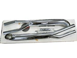 Nos Mac Chrome Custom Turnout Mufflers Fits: Honda CB1000C CB900C 001-3110. Fixed Price $349.98.