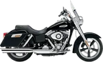 Cobra 4" Slip-on Mufflers For V-twin Chrome Scalloped Billet Tip 6209. Fixed Price $419.99.