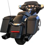 Firebrand Black Slip On Exhaust Mufflers For 95-24 Touring Flht Flt Roadking. Fixed Price $665.00.