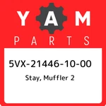5VX-21446-10-00 Yamaha Stay, Muffler 5VX214461000, New Genuine Oem Part. Fixed Price $18.62.
