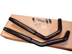 Nos Mac 1957-85 Harley Davidson Sportster Staggered Duals Exhaust 2" Black Taper. Fixed Price $199.95.