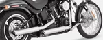 2007-2017 Harley Softail Vance&hines 3" Round Twin Slash Slipon Mufflers Chrome. Fixed Price $449.98.