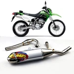 Full System Exhaust Pipe Racing Muffler 4.1 For Kawasaki KLX250 KLX300SM. Fixed Price $348.25.