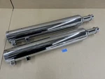 85-94 Harley-davidson Touring Slip Mufflers Chrome W/o End Caps 65255-96. Fixed Price $240.00.