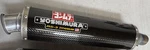 Yoshimura 18" Carbon Fiber Sleeve Titanium Core Race Muffler Used. Fixed Price $650.00.