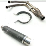 15-19 Kawasaki EN650 Vulcan Delkevic Full Exhaust Pipe Muffler Header PR228. Fixed Price $184.69.