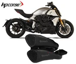 Exhaust Muffler Hpcorse Hydroform Short Steel Black Ducati Diavel 1260 2018 2020. Fixed Price $1217.85.