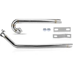 Shortshots Staggered Exhaust Muffler Pipes Chrome For Yamaha Star XVS1100. Fixed Price $167.00.