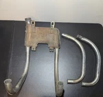 Kawasaki Z1R Box Muffler Connectin With Exhaust Pipe #069. Fixed Price $399.99.